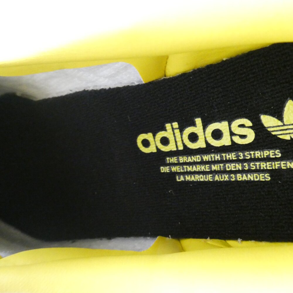 Adidas Women’s Samba JR8749 Size‎ 8.5 Yellow Black Leather Sneakers - Picture 11 of 13